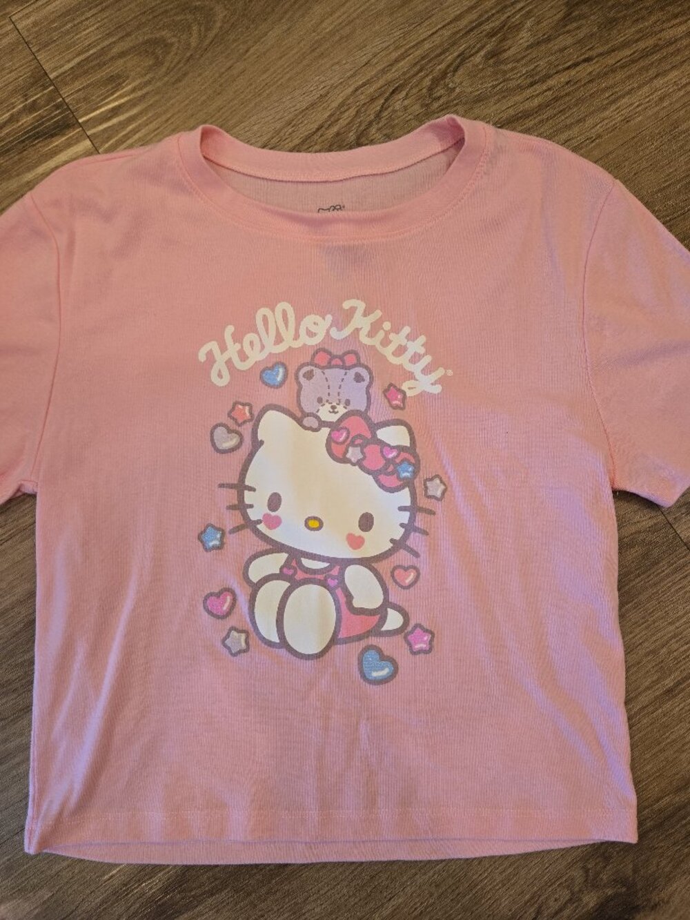 Sanrio Hello Kitty Girls Pink Short Sleeve T-Shirt